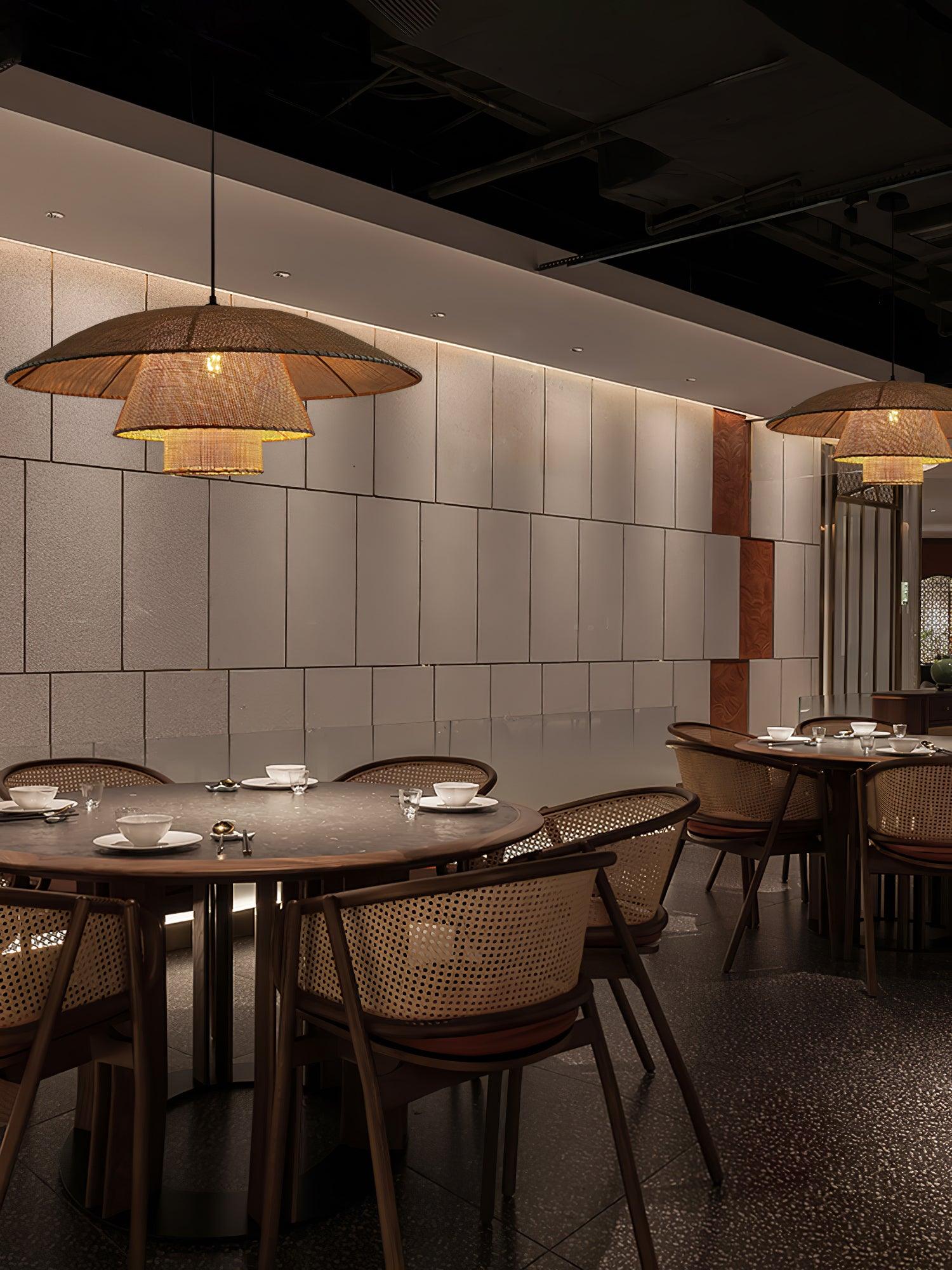 Orvellace Rattan Vintage Pendant Lamp - Letslighting