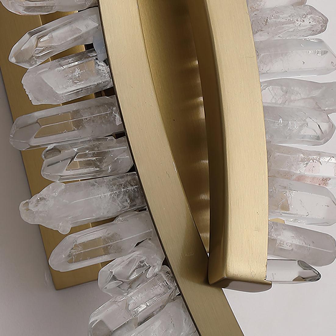 Prairie Premium Nordic Art Crystal Wall Light - Letslighting