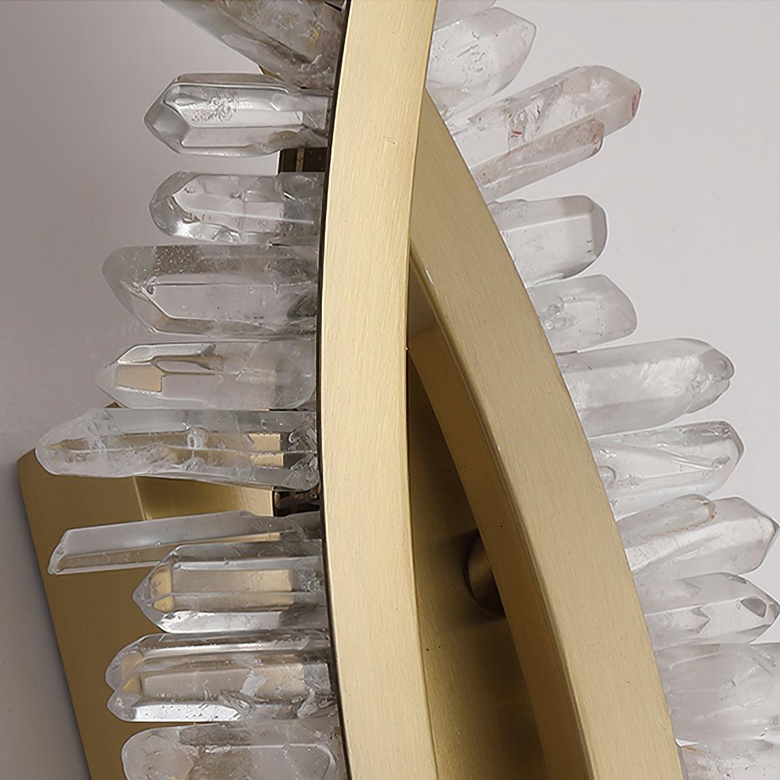 Prairie Premium Nordic Art Crystal Wall Light - Letslighting