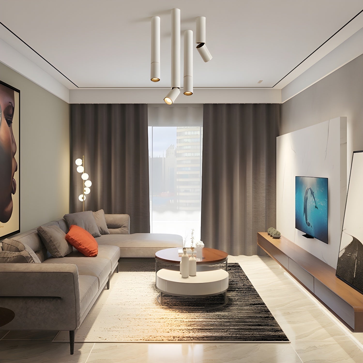 Elvynira Adjustable Surface Downlight Ceiling lamp - Letslighting