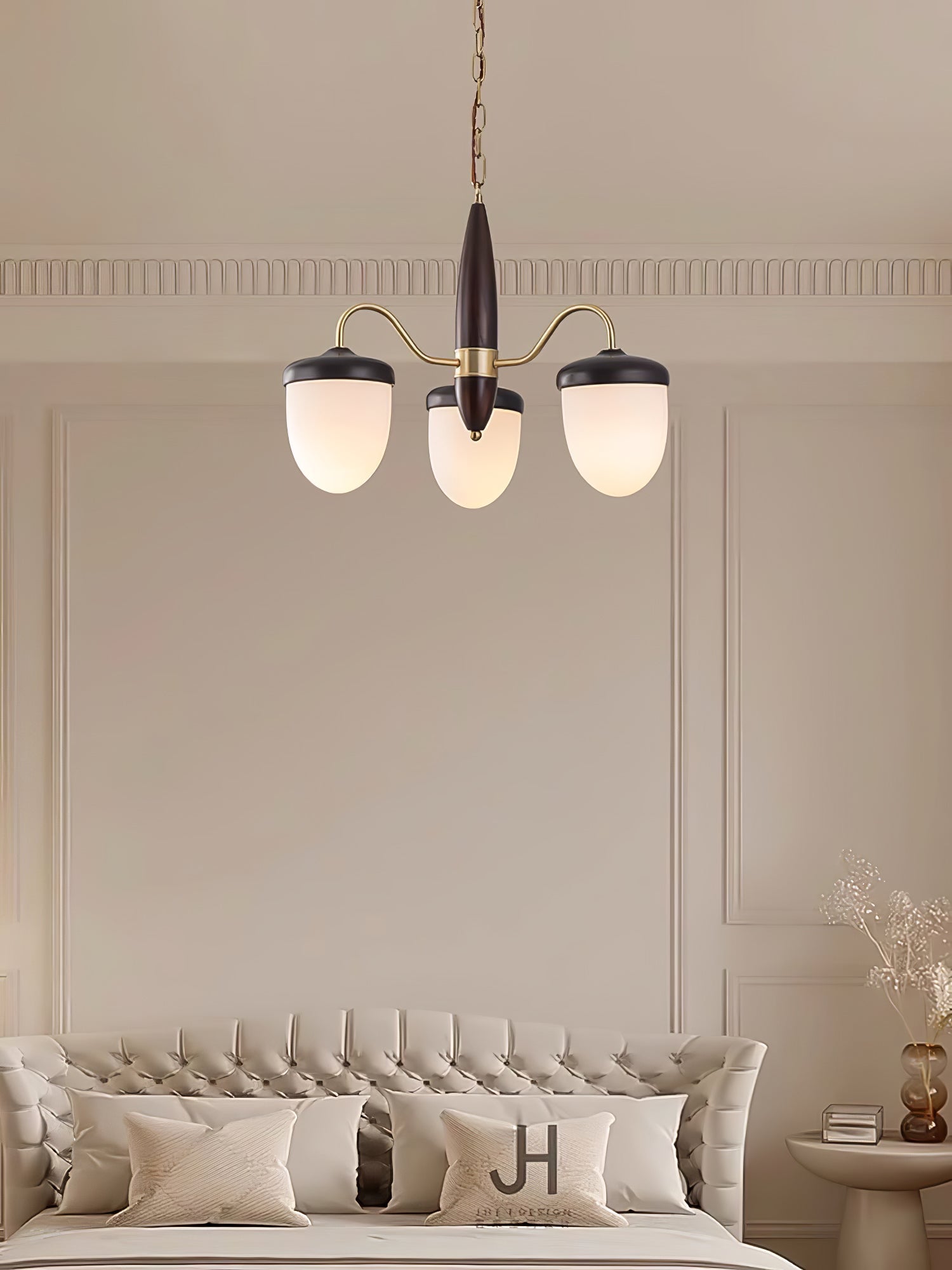 Aurora Chandelier Capsule Arm Rustic - Letslighting