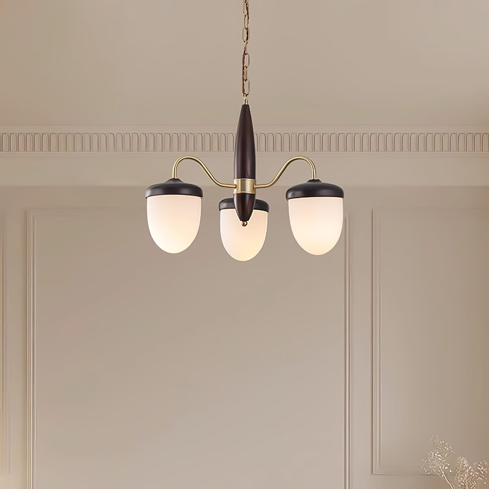 Aurora Chandelier Capsule Arm Rustic - Letslighting