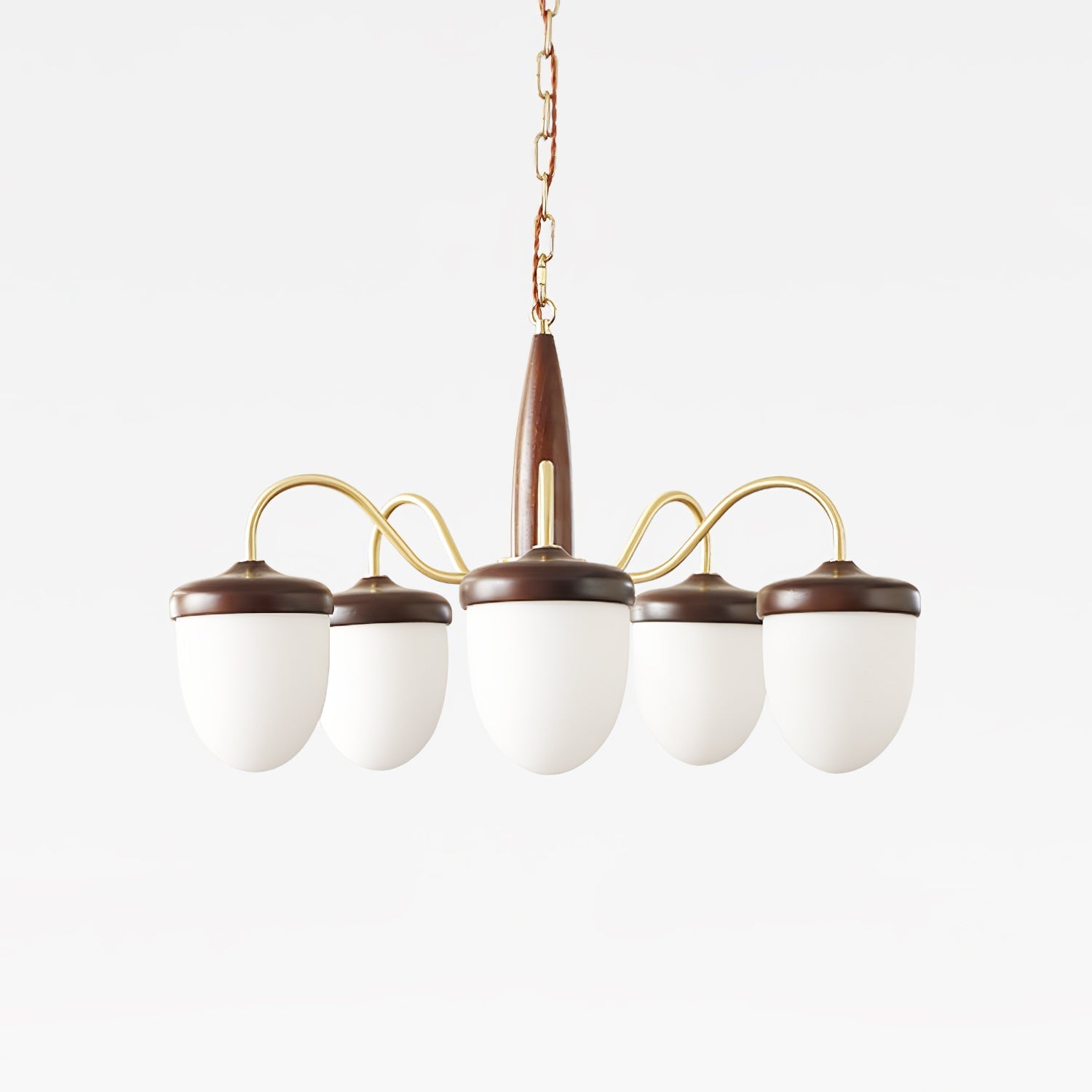 Aurora Chandelier Capsule Arm Rustic - Letslighting