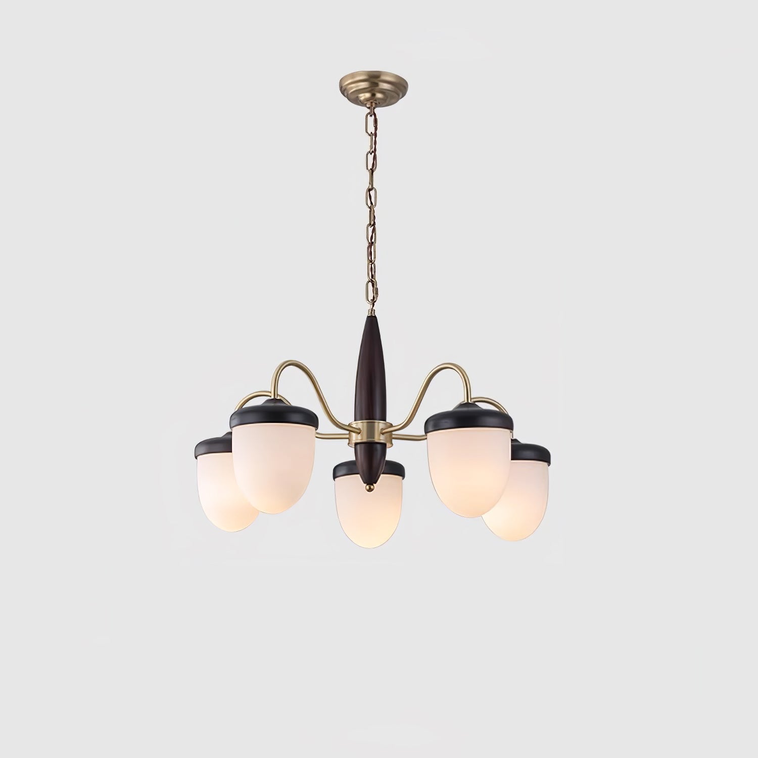 Aurora Chandelier Capsule Arm Rustic - Letslighting