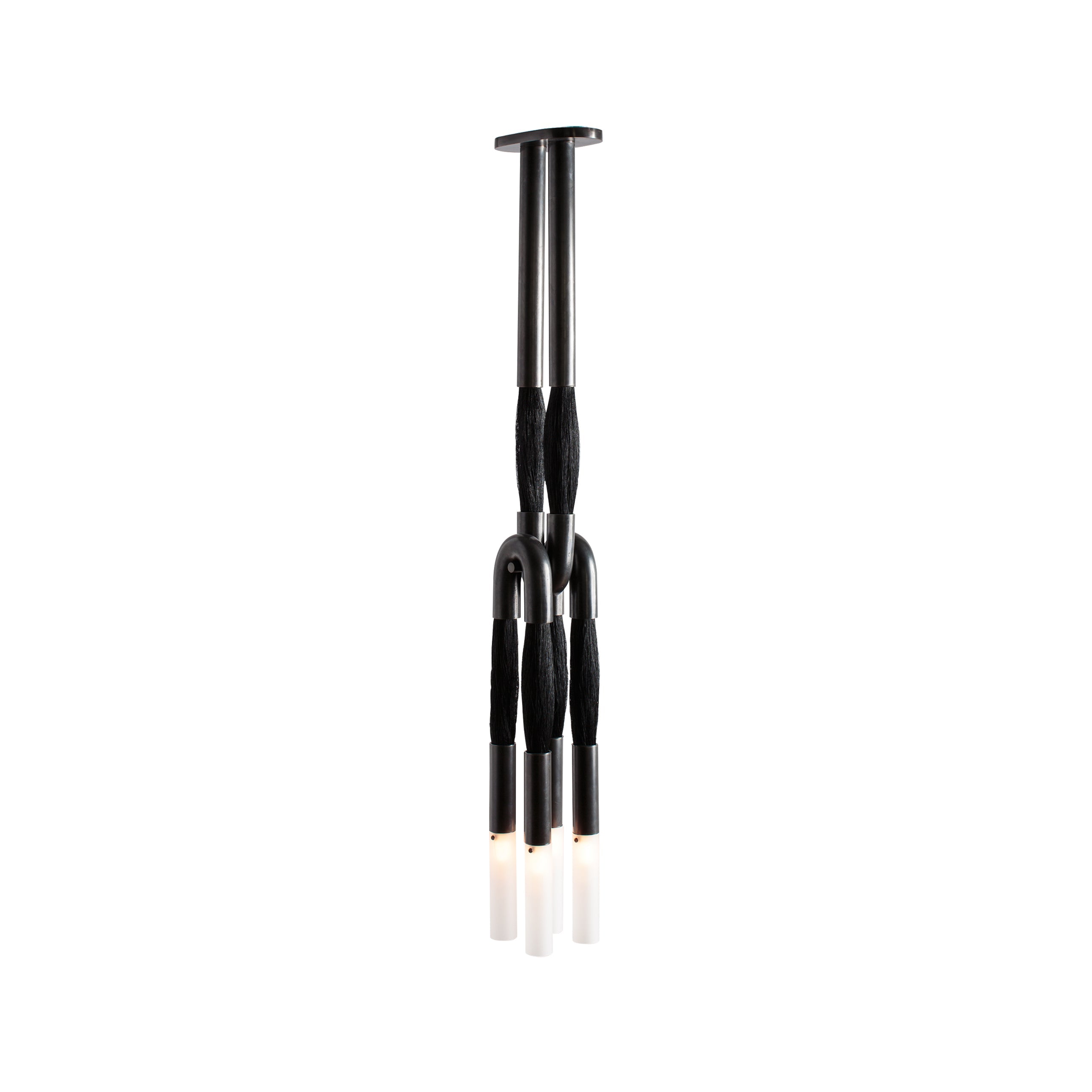 Cacarir Traditional Art Black Acrylic Pendant Lamp - Letslighting