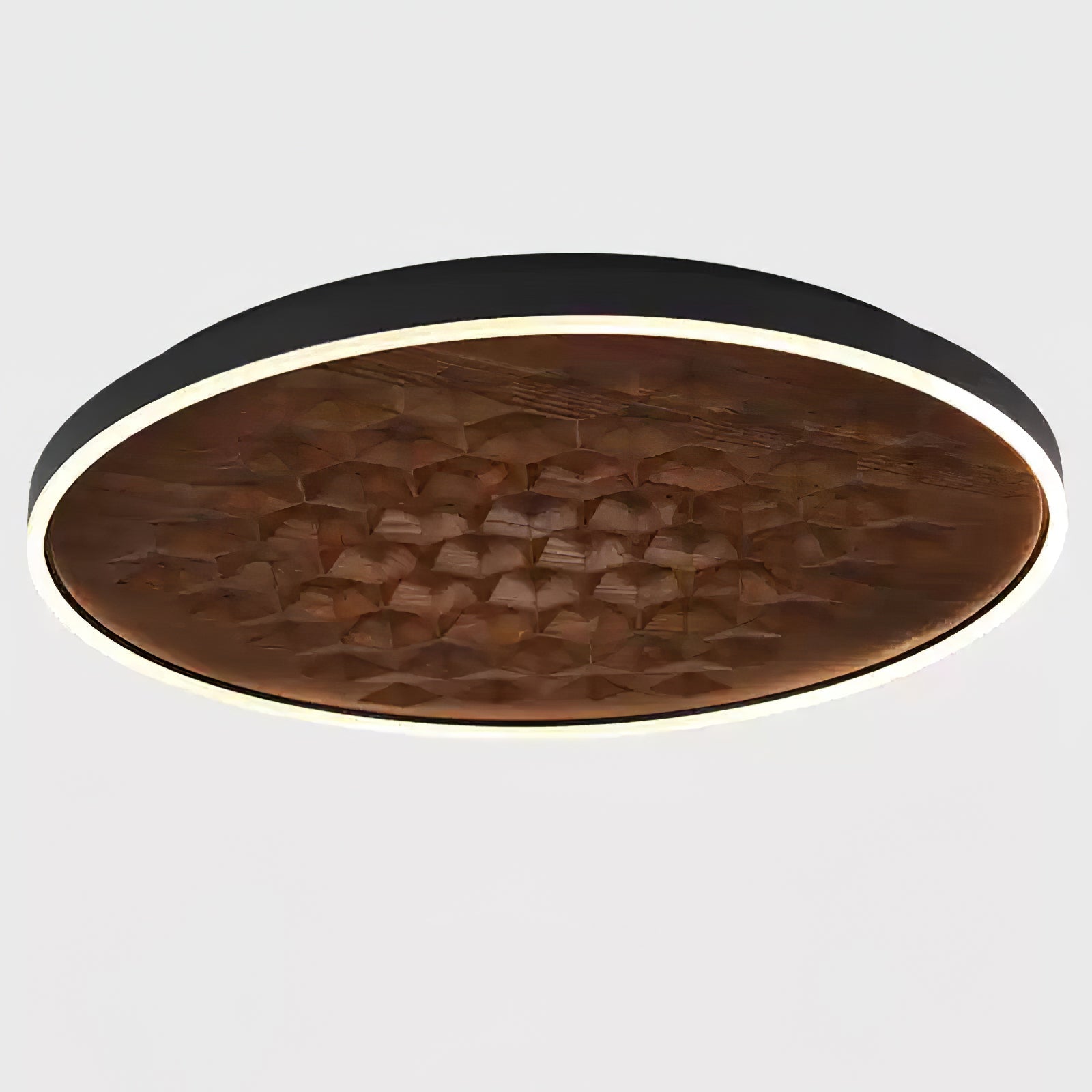 Cevynira Textured Bronze Flush Mount - Letslighting