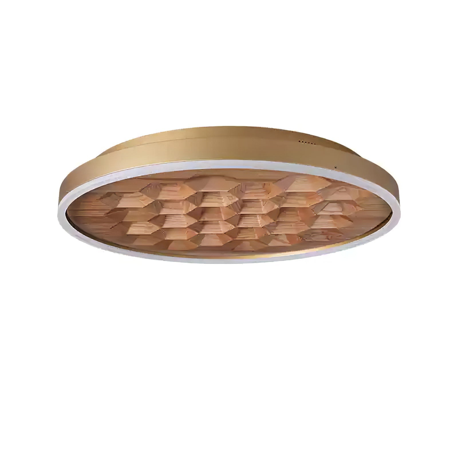 Cevynira Textured Bronze Flush Mount - Letslighting