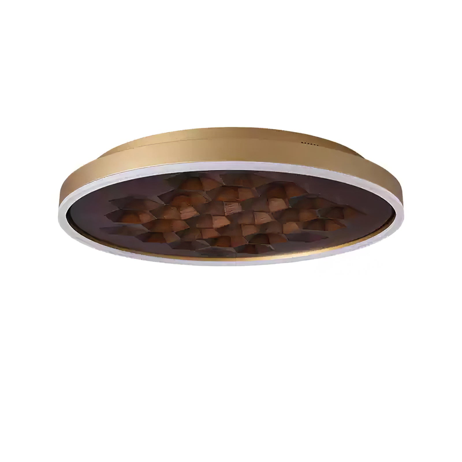 Cevynira Textured Bronze Flush Mount - Letslighting
