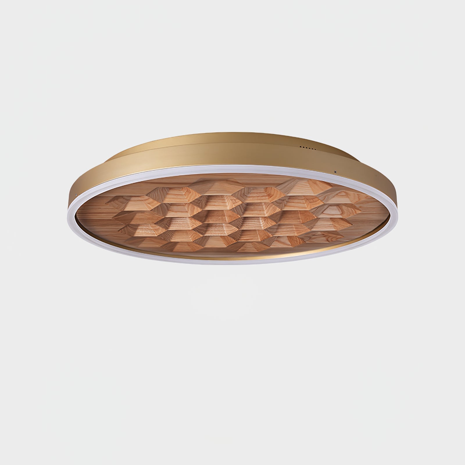 Cevynira Textured Bronze Flush Mount - Letslighting