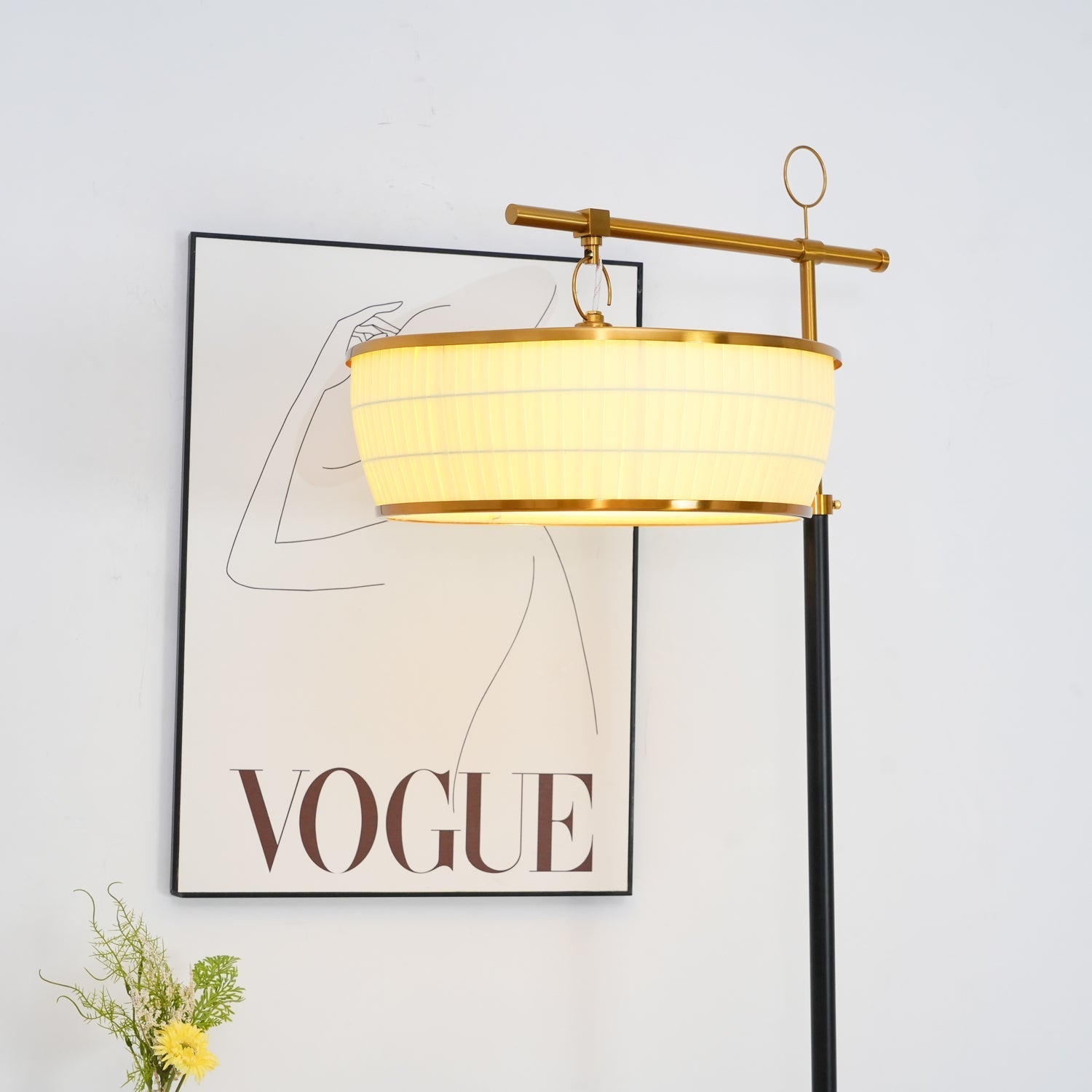 Kenneth Modern Fabric Floor Lamp - Letslighting
