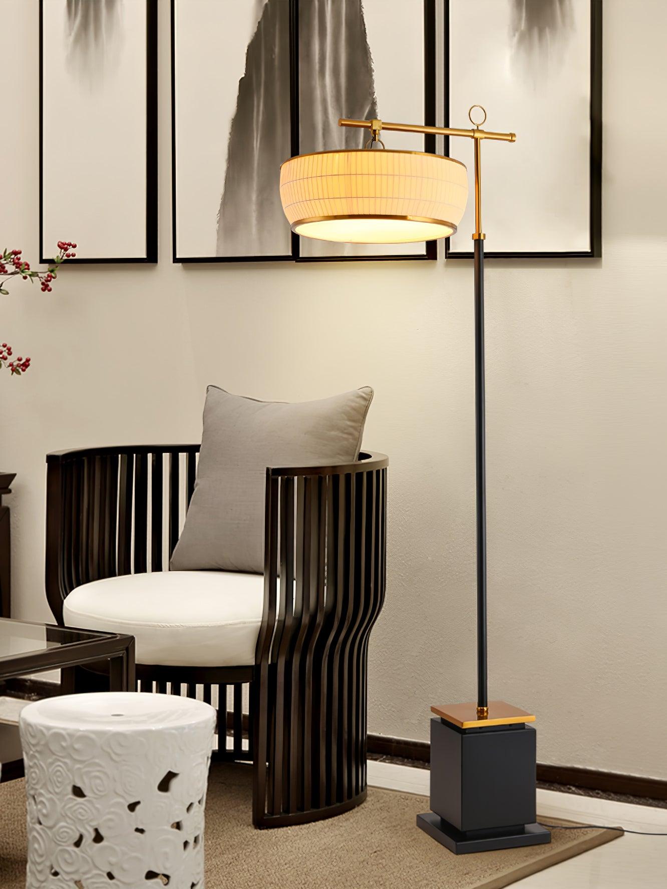 Kenneth Modern Fabric Floor Lamp - Letslighting