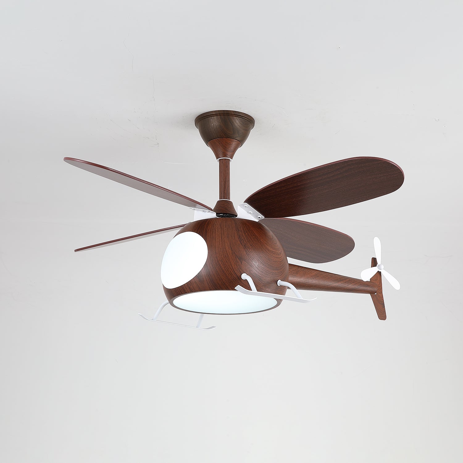 Aviara Modern Wood Ceiling Fan Light - Letslighting