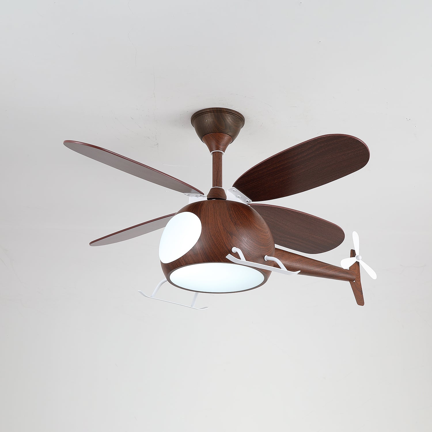 Aviara Modern Wood Ceiling Fan Light - Letslighting