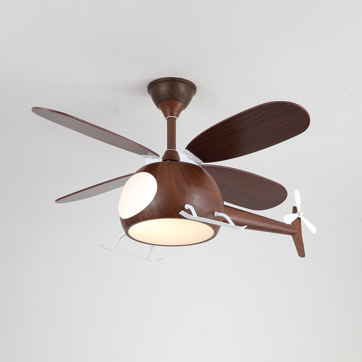 Aviara Modern Wood Ceiling Fan Light - Letslighting