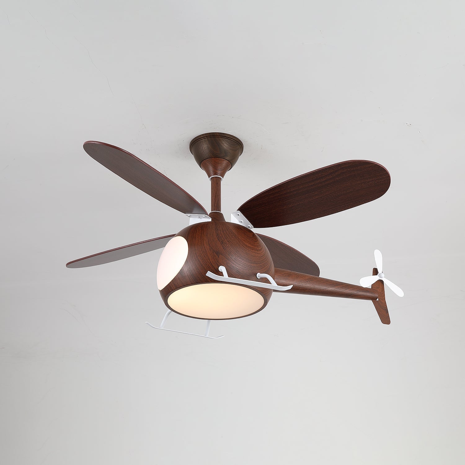 Aviara Modern Wood Ceiling Fan Light - Letslighting