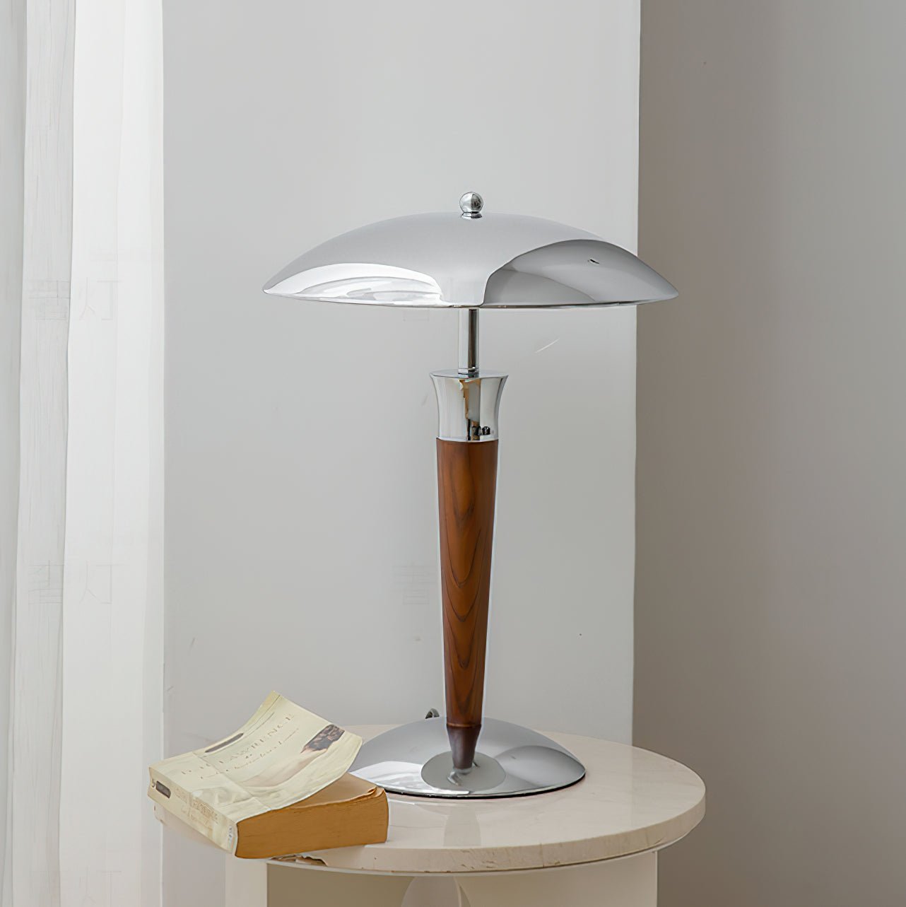 Vizoril Retro Chrome Floor Lamp - Letslighting