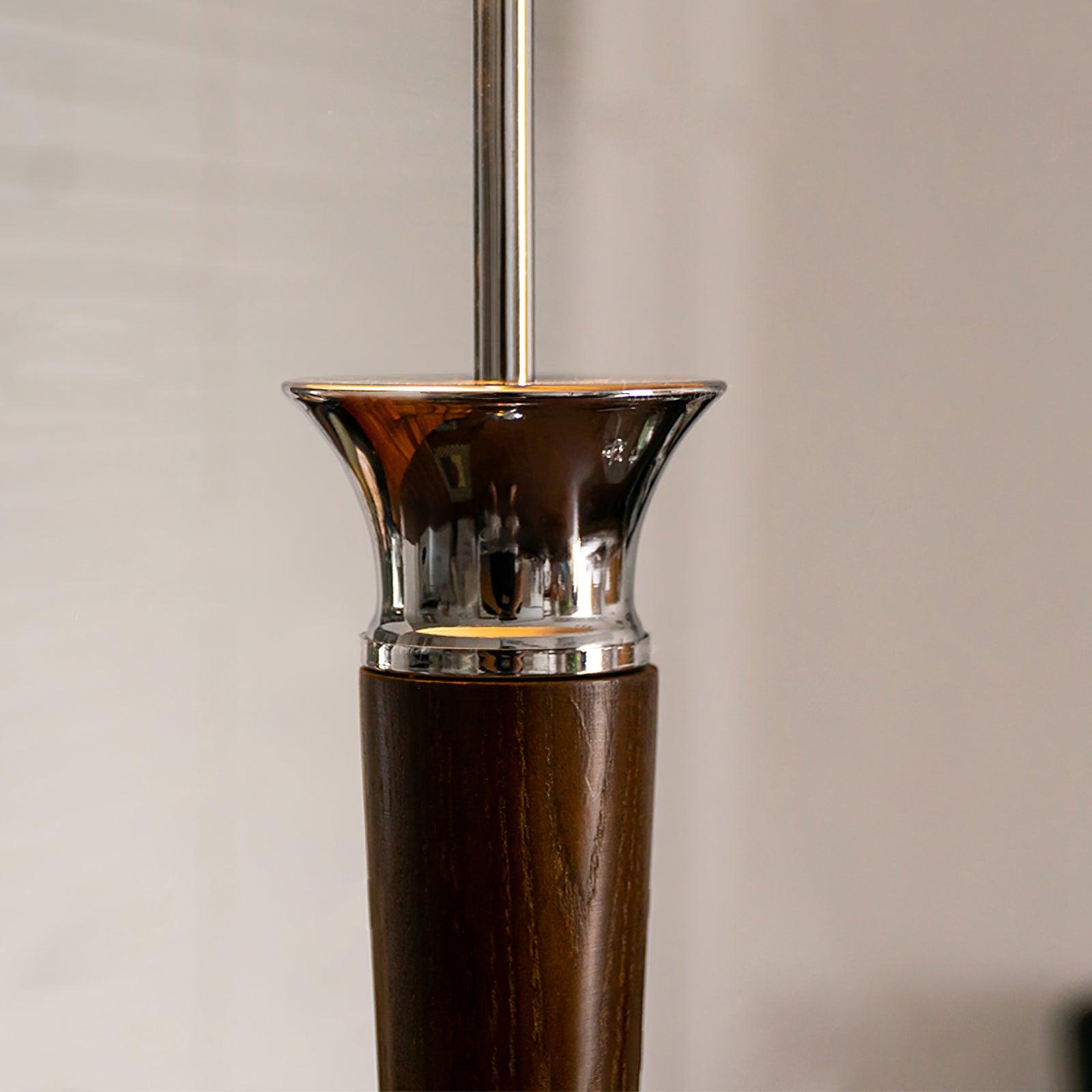 Vizoril Retro Chrome Floor Lamp - Letslighting