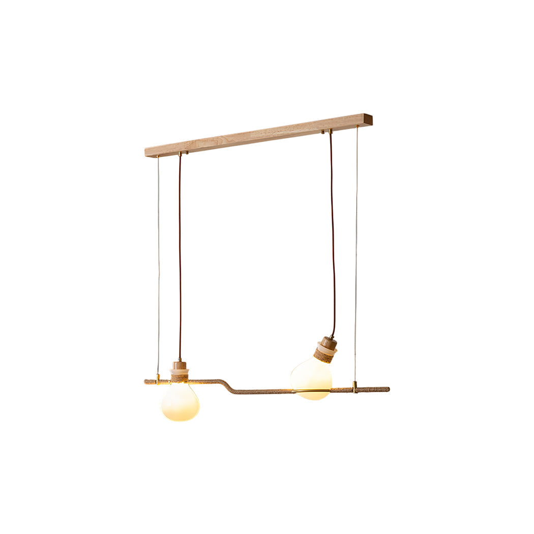 Votheor Modern Minimalist Unique Rope Glass Pendant Lamp - Letslighting