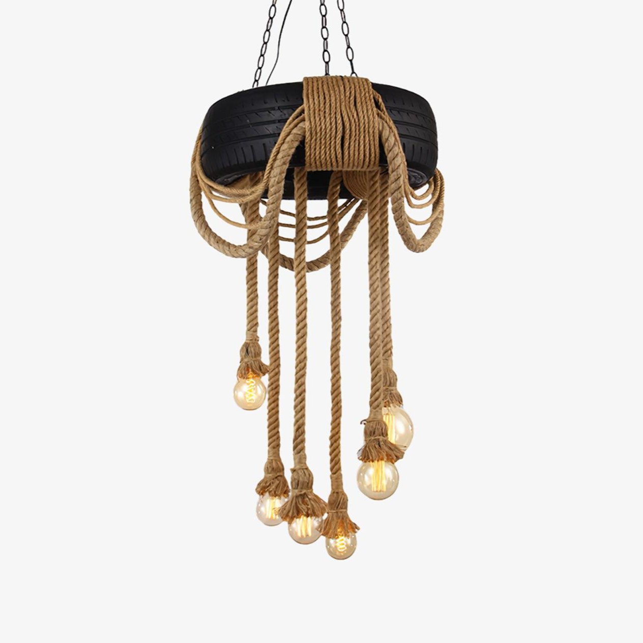 Larry Industrial Chandelier - Letslighting