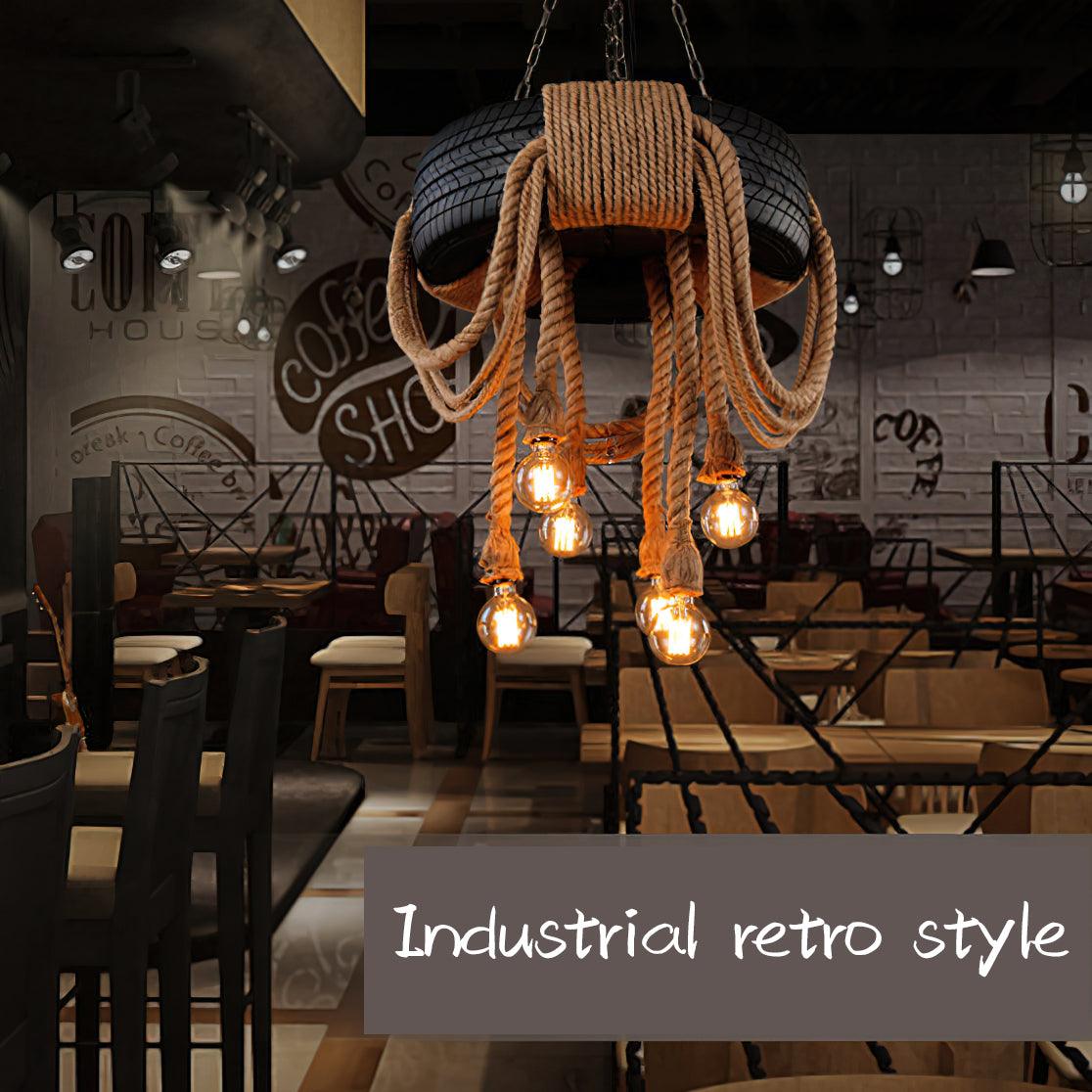 Larry Industrial Chandelier - Letslighting