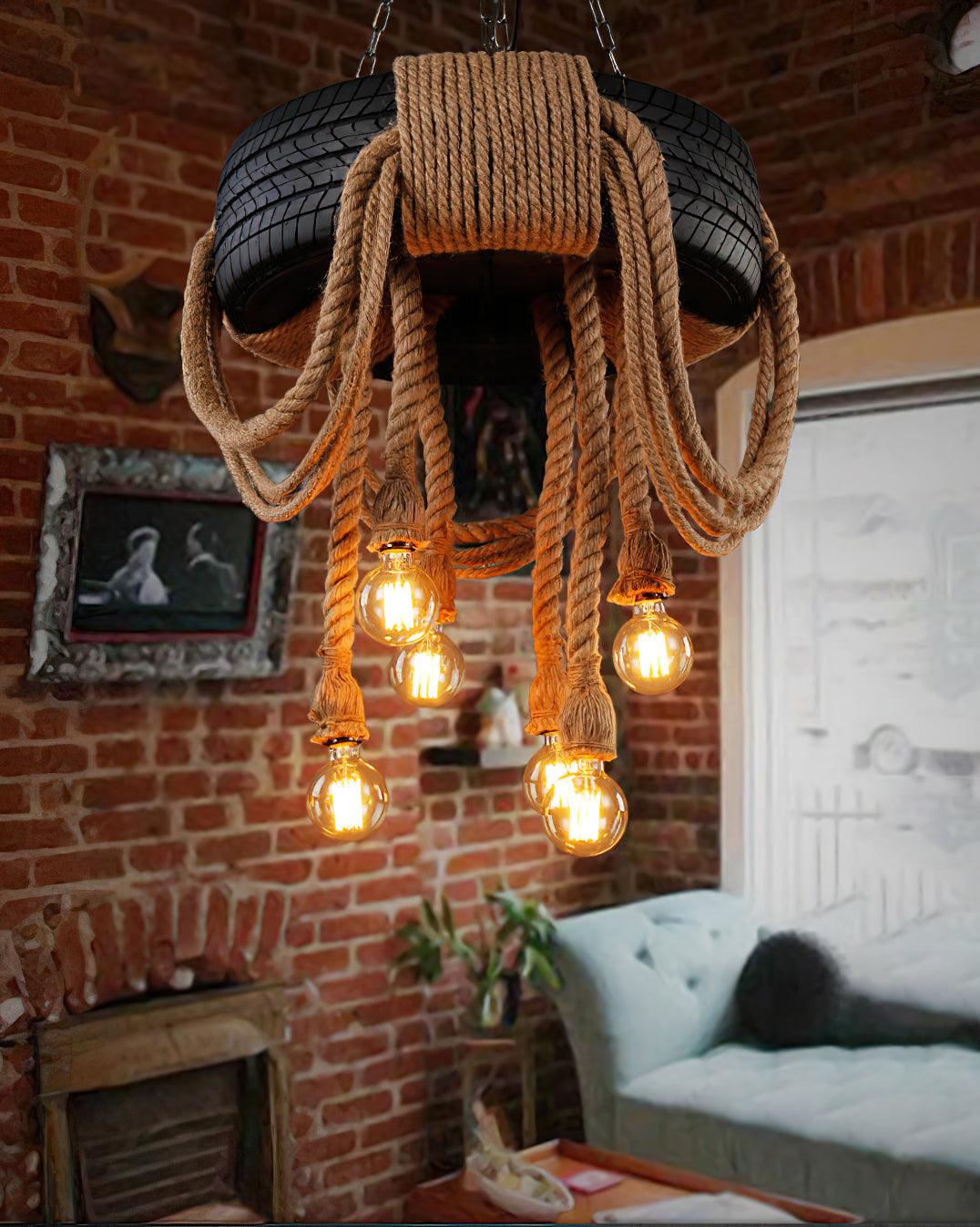 Larry Industrial Chandelier - Letslighting