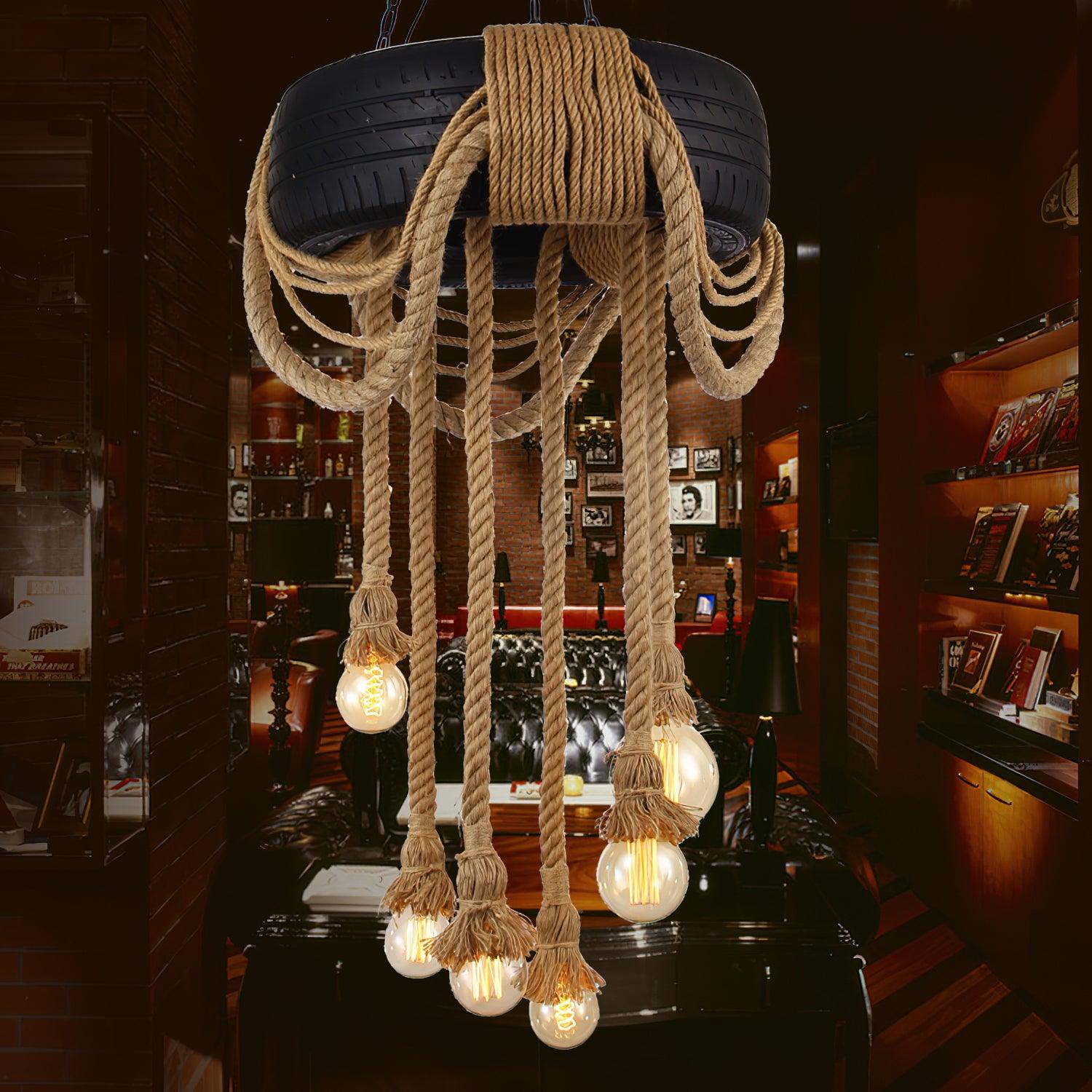 Larry Industrial Chandelier - Letslighting