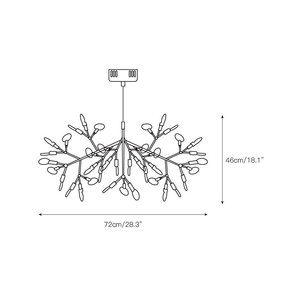 Allirus Postmodern Luxury Acrylic Chandelier - Letslighting