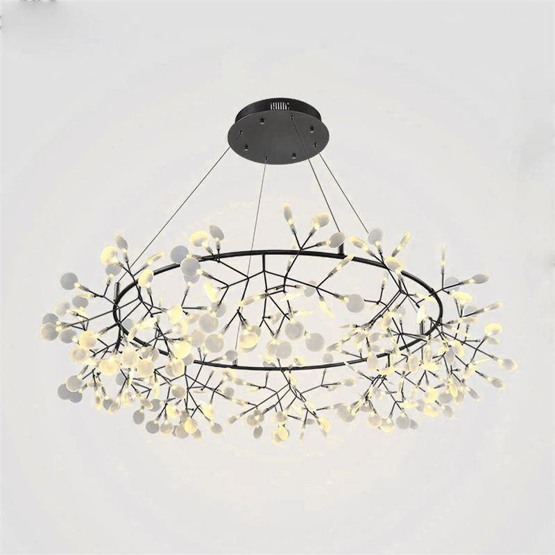 Arthearae Postmodern Luxury Round Acrylic Chandelier - Letslighting