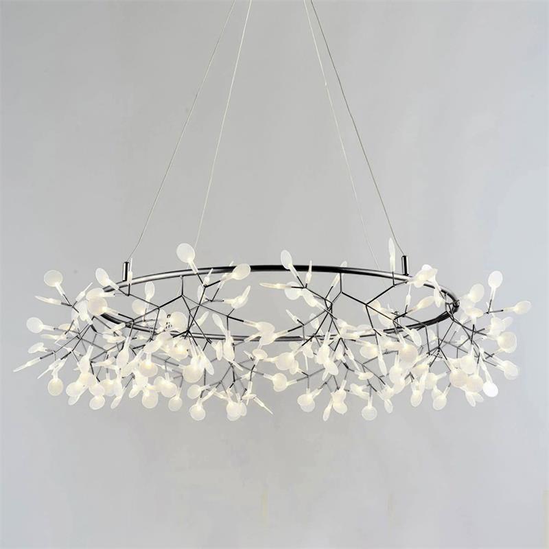 Arthearae Postmodern Luxury Round Acrylic Chandelier - Letslighting