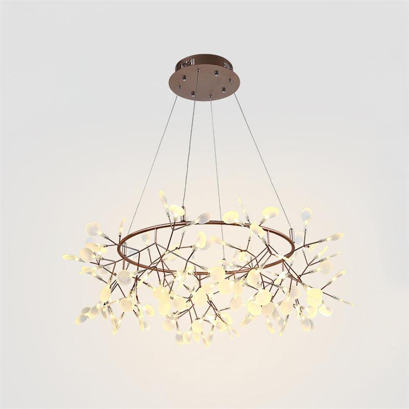 Arthearae Postmodern Luxury Round Acrylic Chandelier - Letslighting