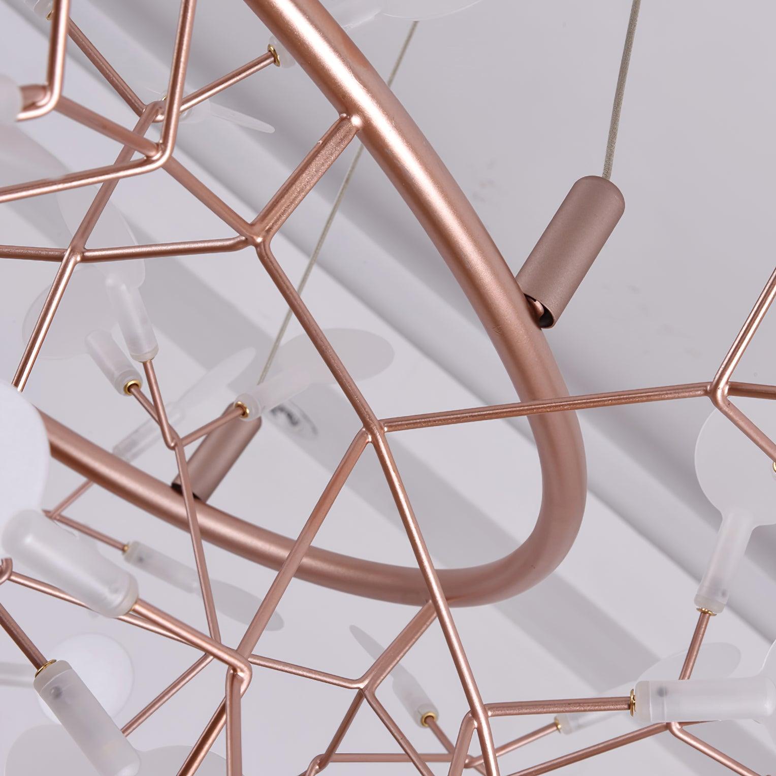 Arthearae Postmodern Luxury Round Acrylic Chandelier - Letslighting