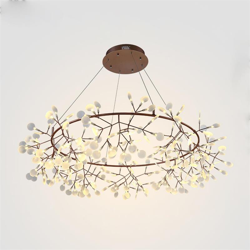 Arthearae Postmodern Luxury Round Acrylic Chandelier - Letslighting