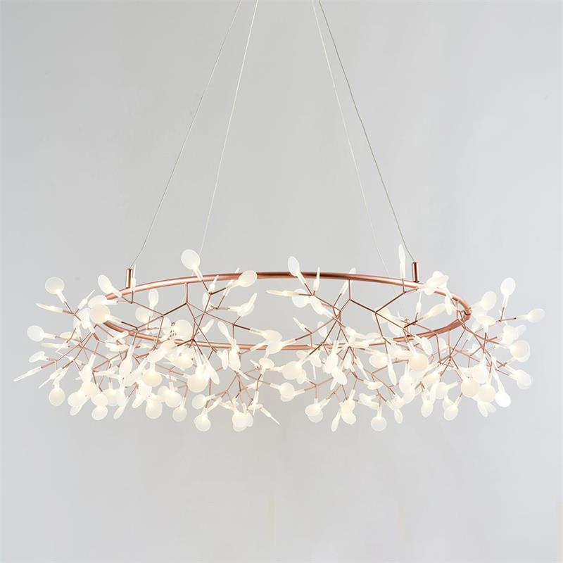 Arthearae Postmodern Luxury Round Acrylic Chandelier - Letslighting