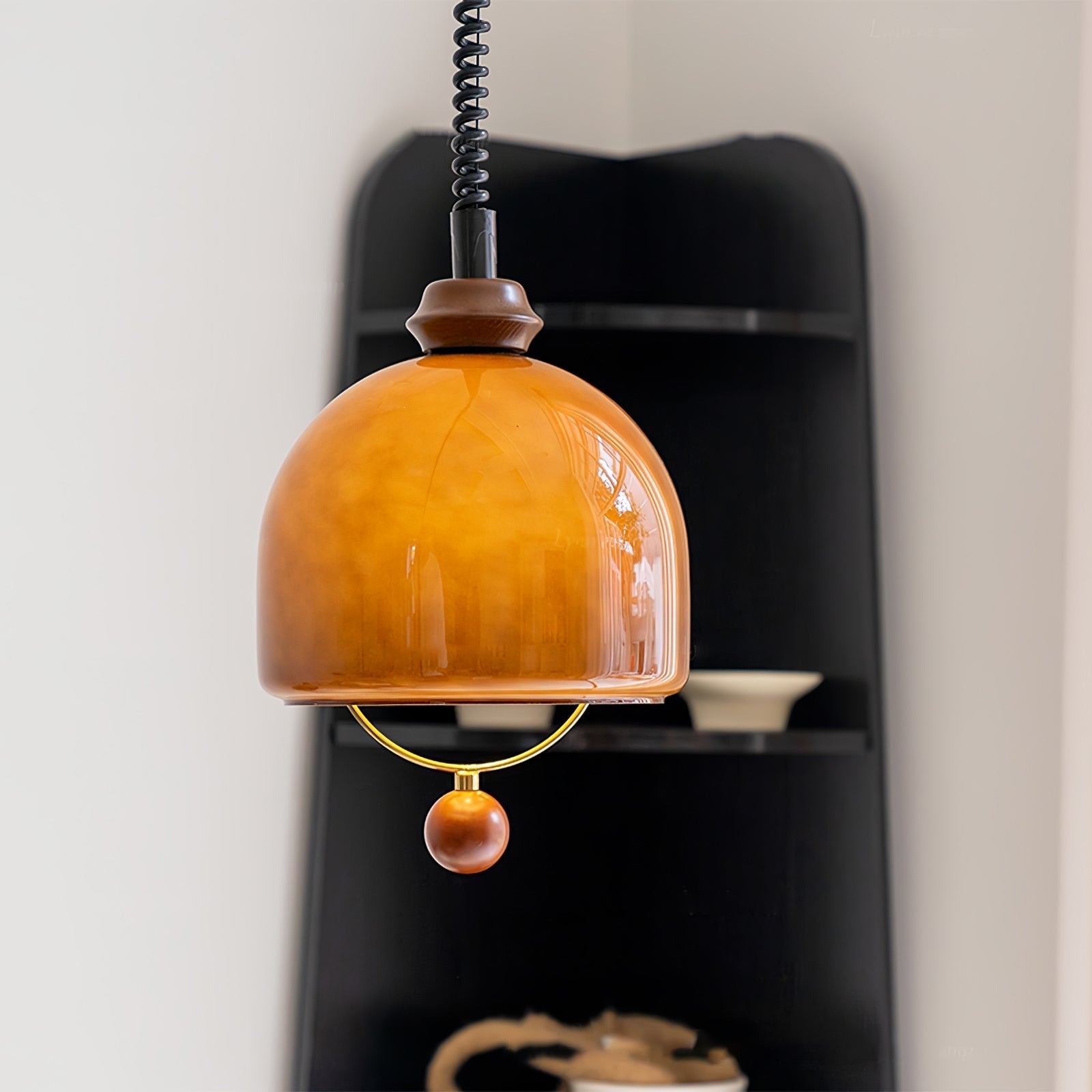 Yael MInimalist Wood Pendant Light - Letslighting