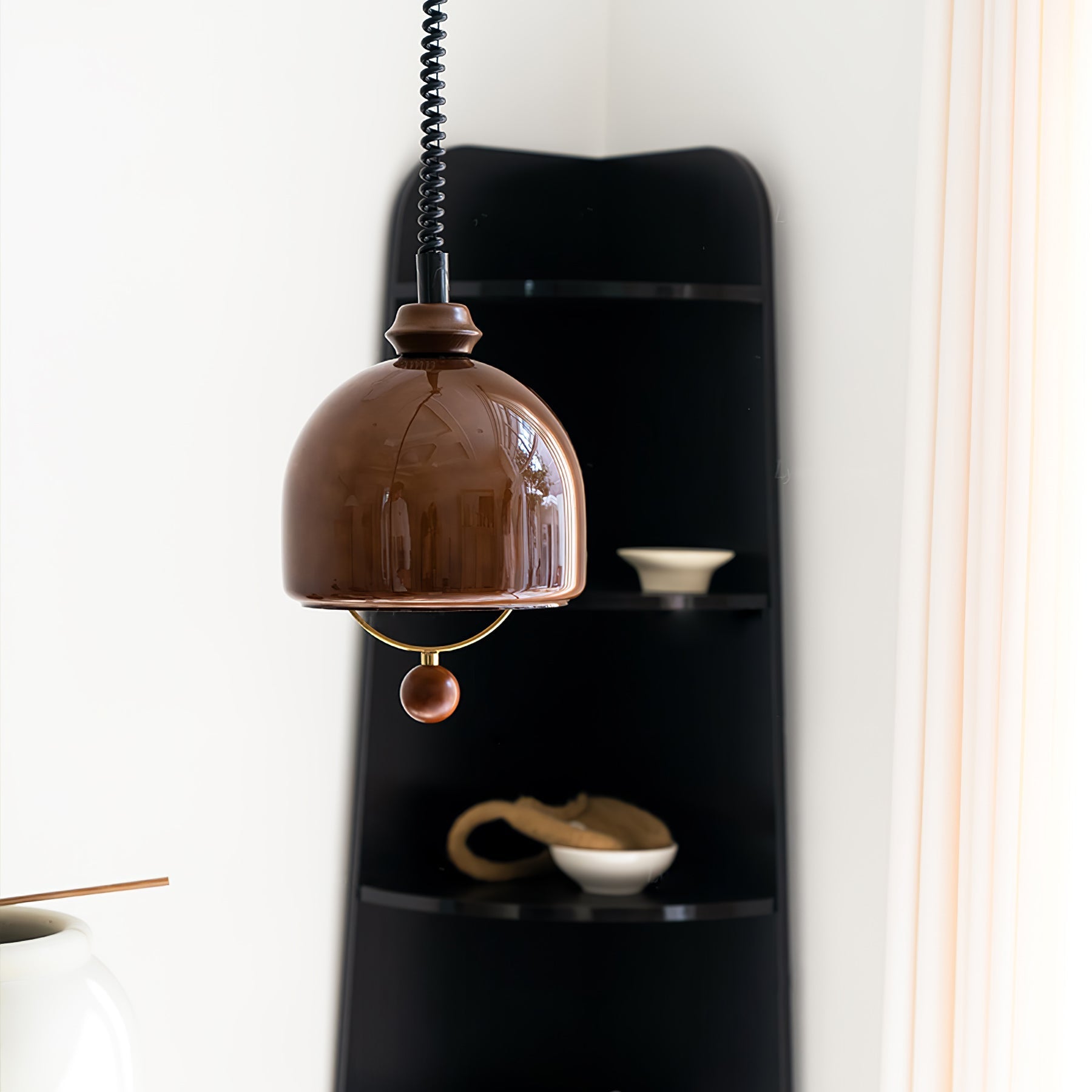 Yael MInimalist Wood Pendant Light - Letslighting