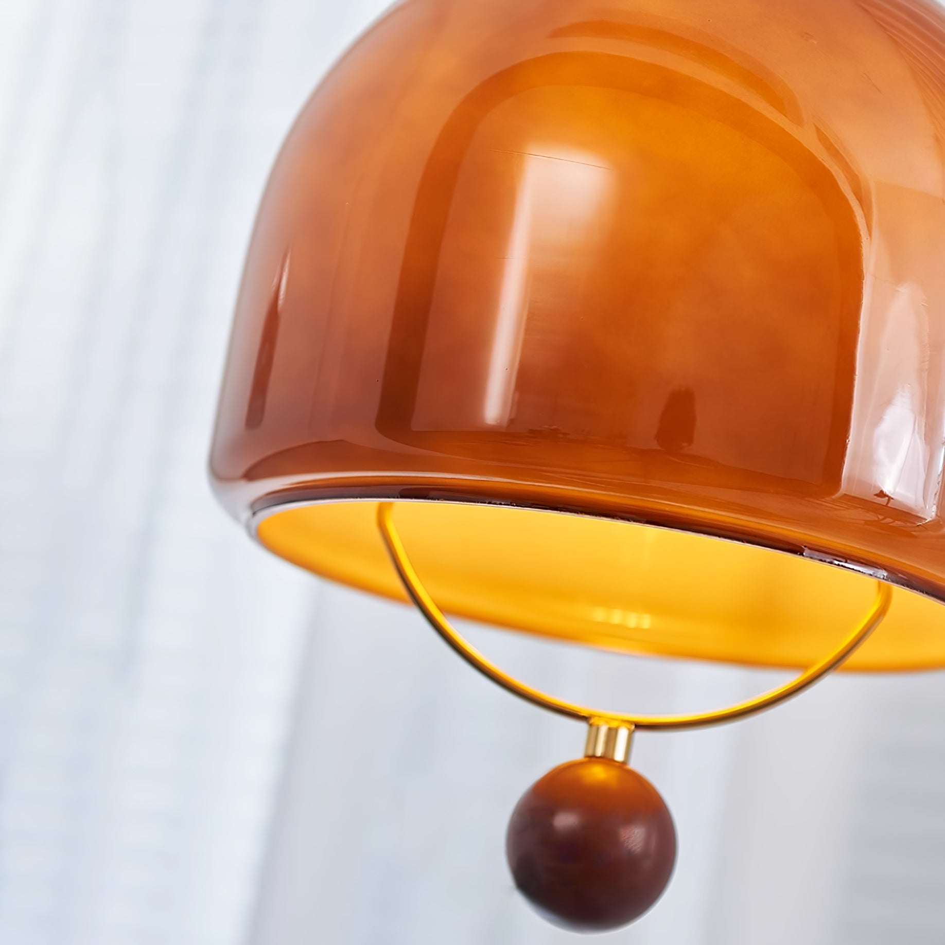 Yael MInimalist Wood Pendant Light - Letslighting