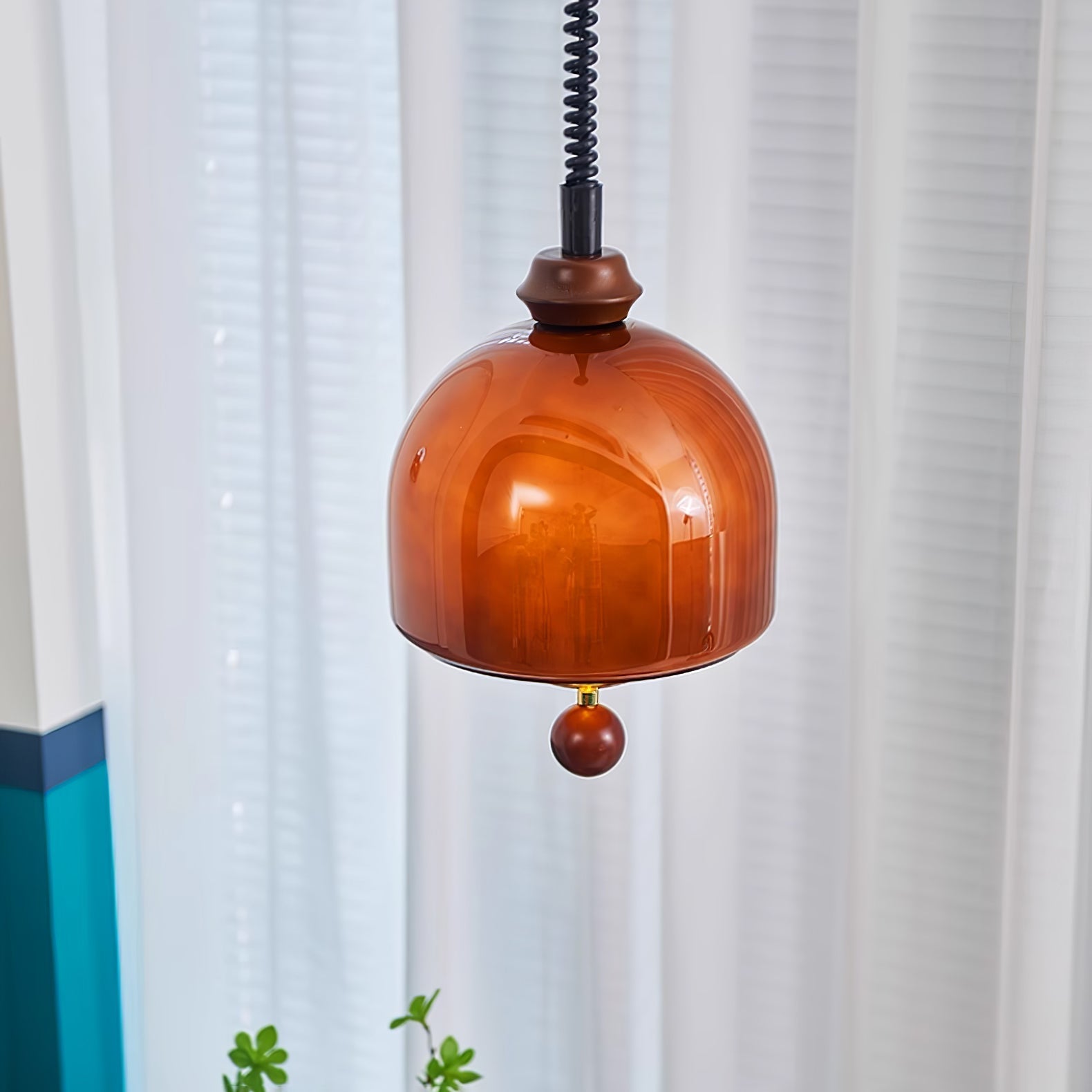 Yael MInimalist Wood Pendant Light - Letslighting