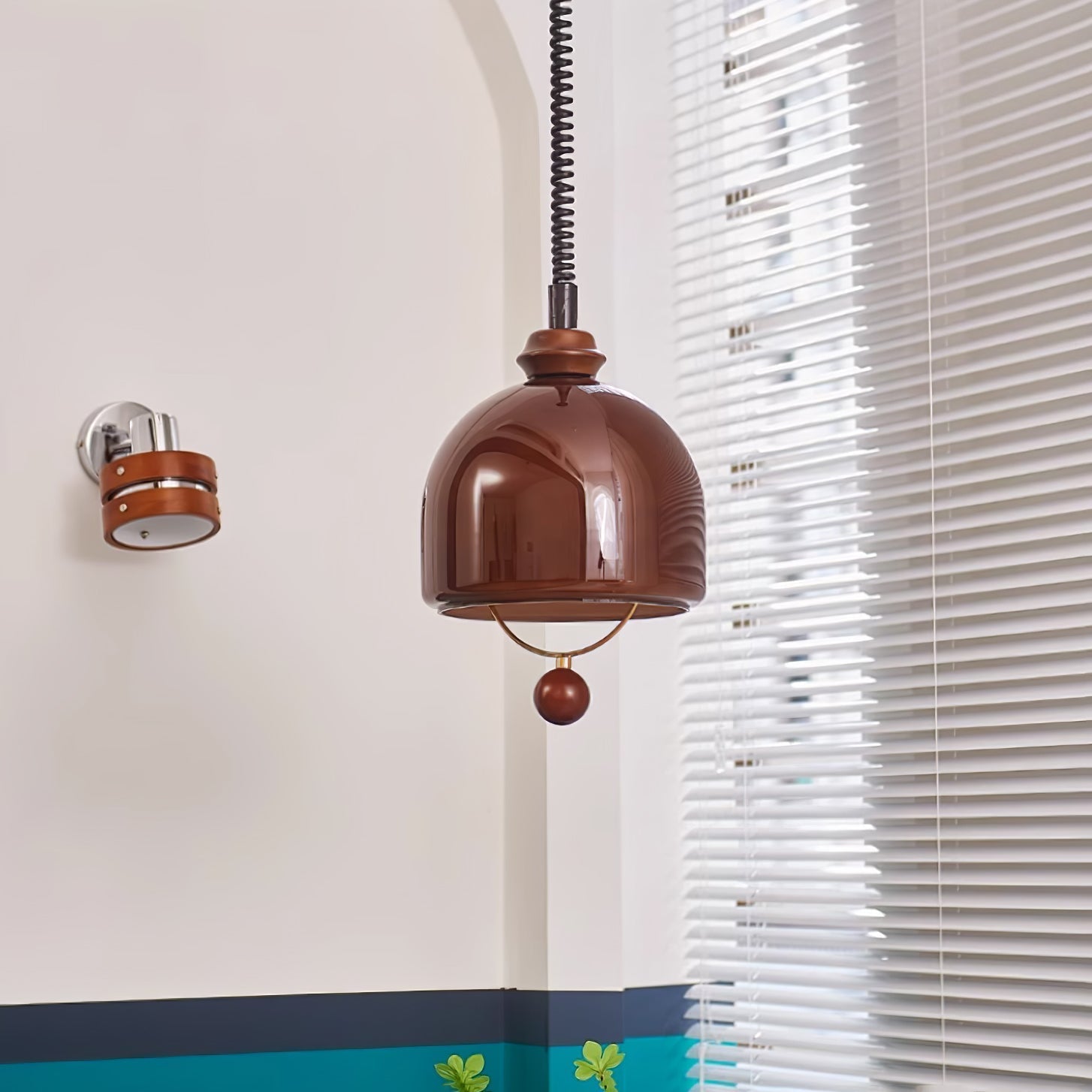Yael MInimalist Wood Pendant Light - Letslighting