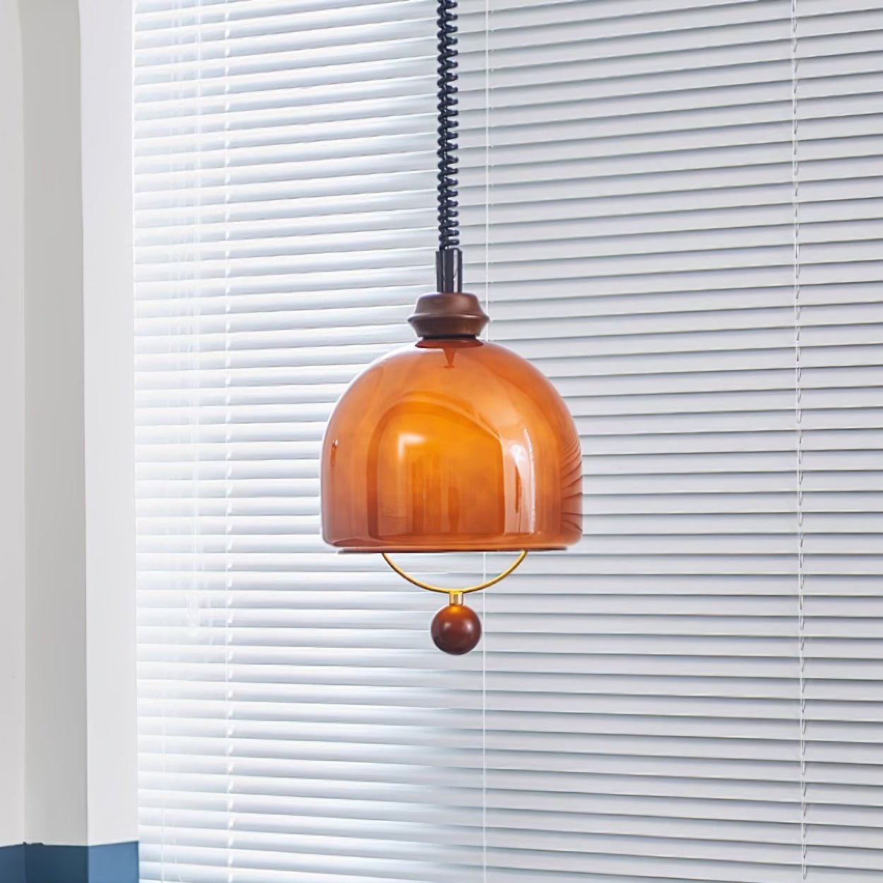 Yael MInimalist Wood Pendant Light - Letslighting