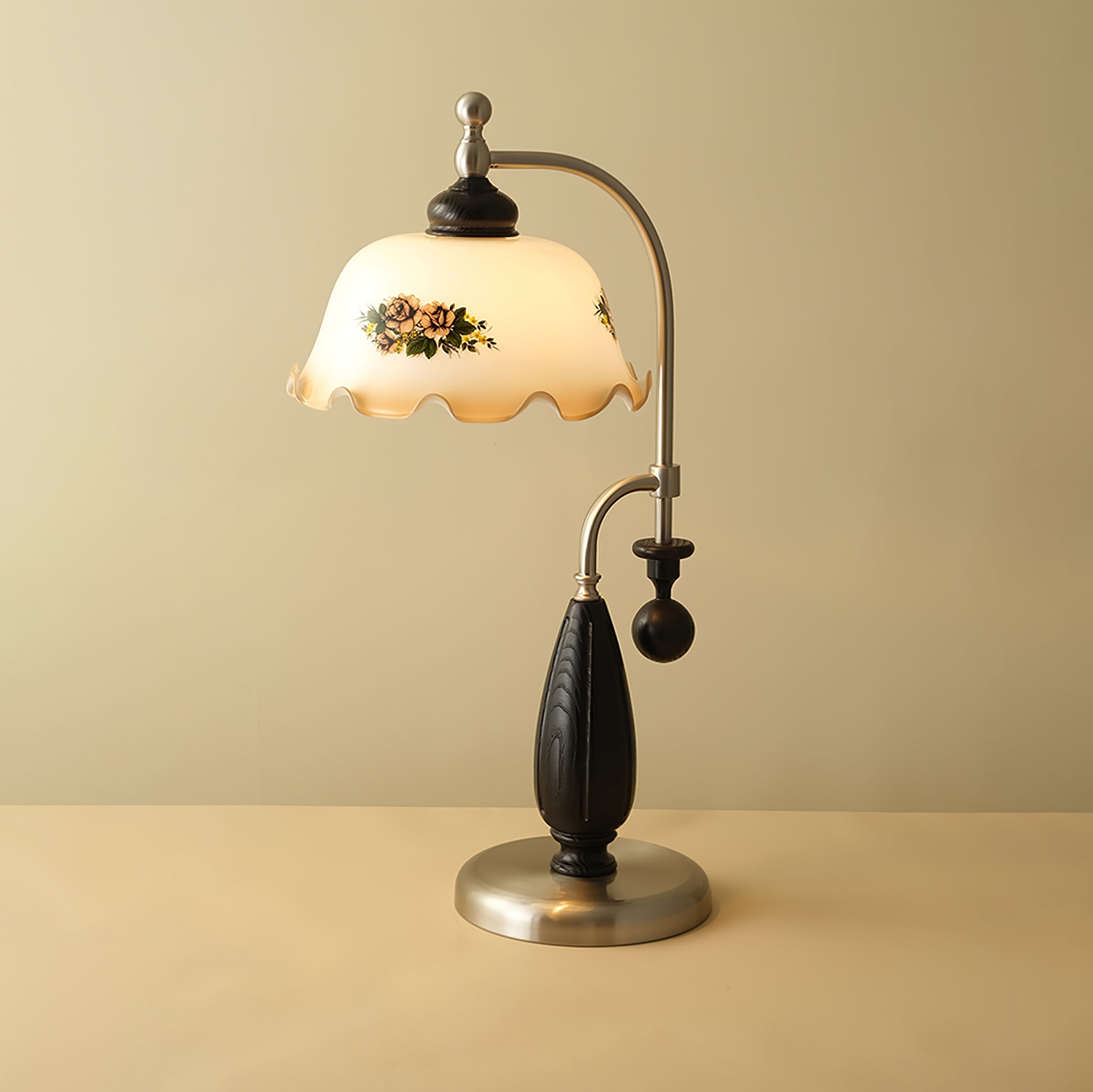 Caspian Wood Vintage Table Lamp - Letslighting