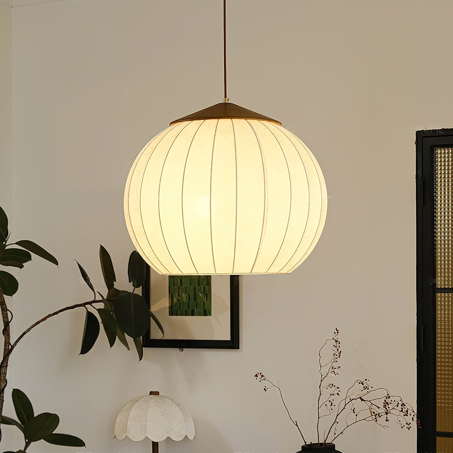 Lustra Pendant Lamp Lantern Minimalist - Letslighting