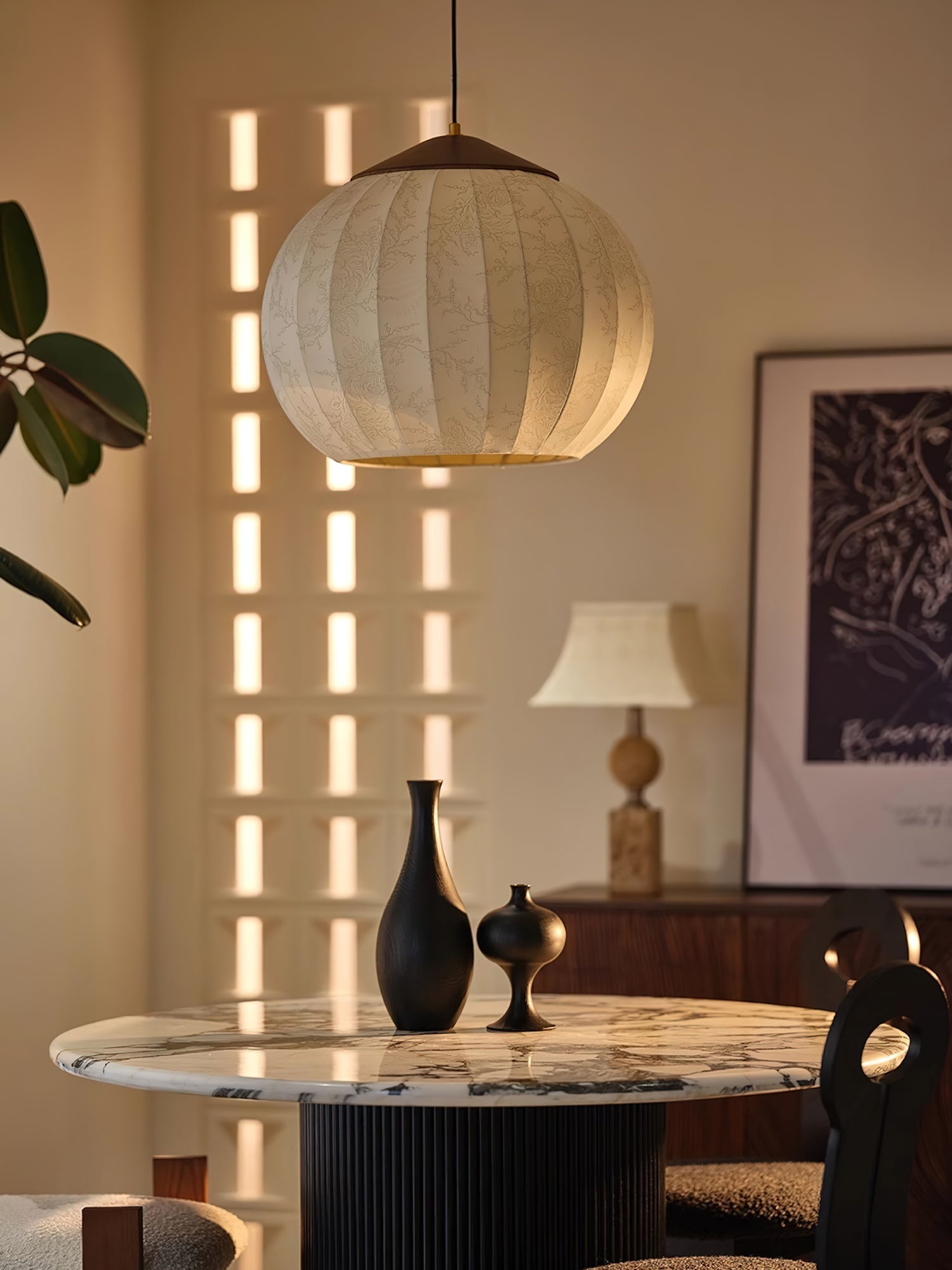 Lustra Pendant Lamp Lantern Minimalist - Letslighting