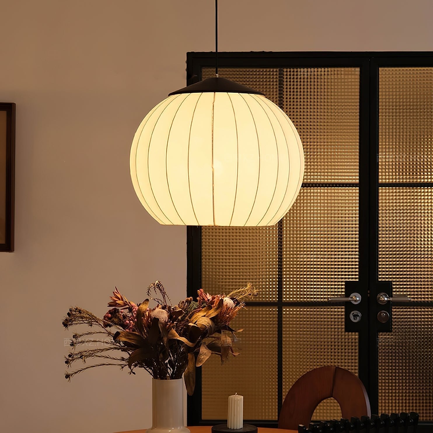 Lustra Pendant Lamp Lantern Minimalist - Letslighting