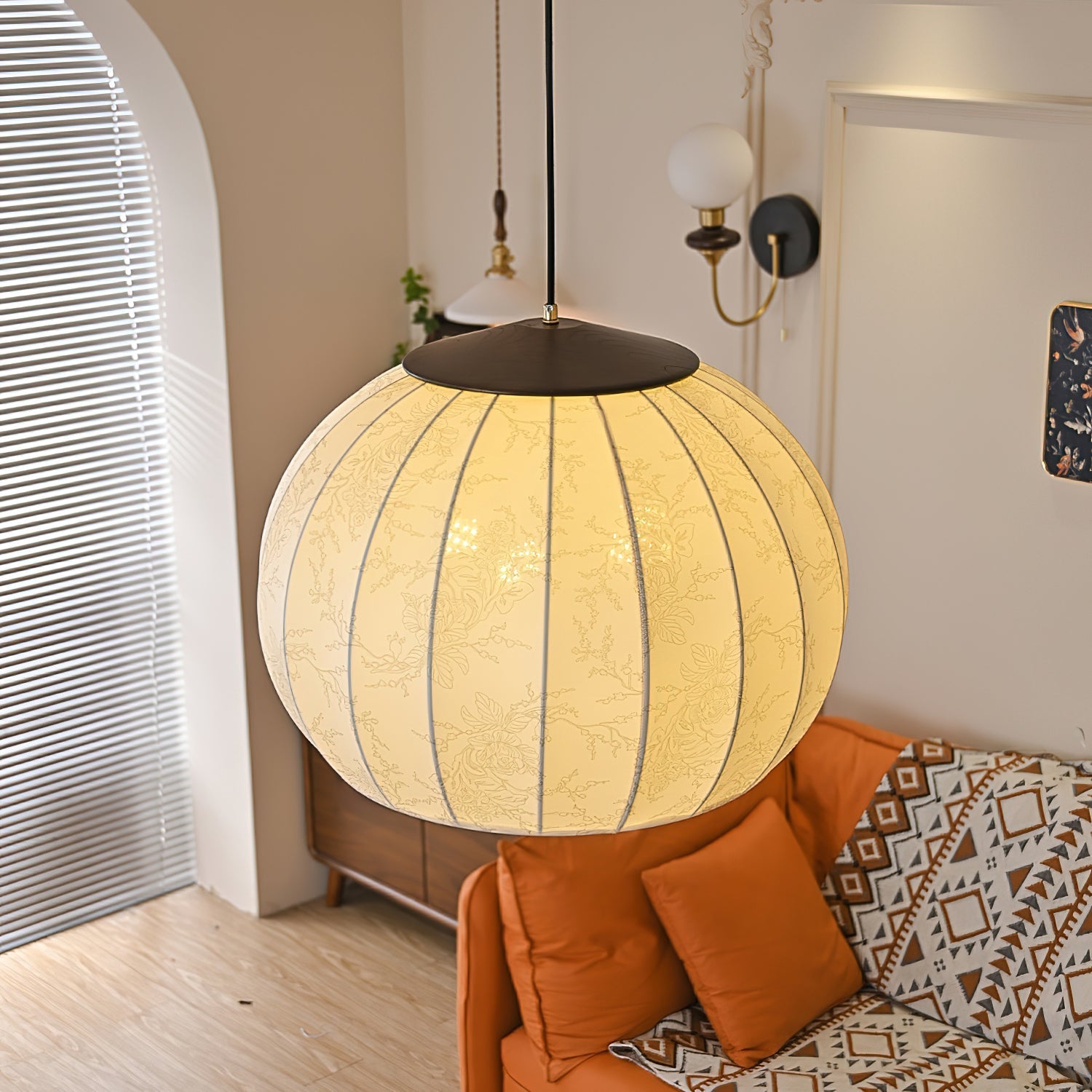 Lustra Pendant Lamp Lantern Minimalist - Letslighting