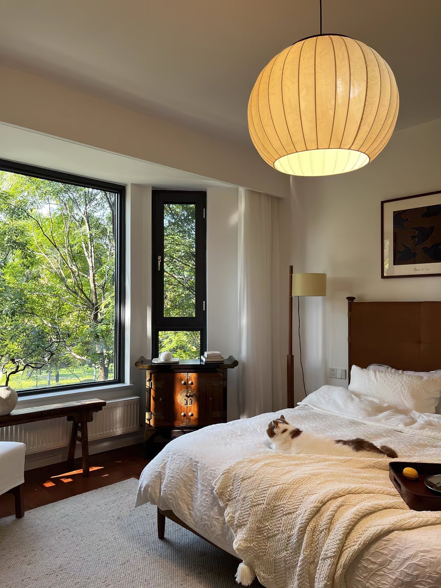Lustra Pendant Lamp Lantern Minimalist - Letslighting