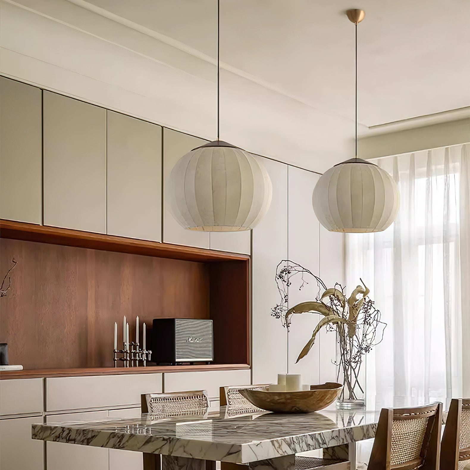 Lustra Pendant Lamp Lantern Minimalist - Letslighting
