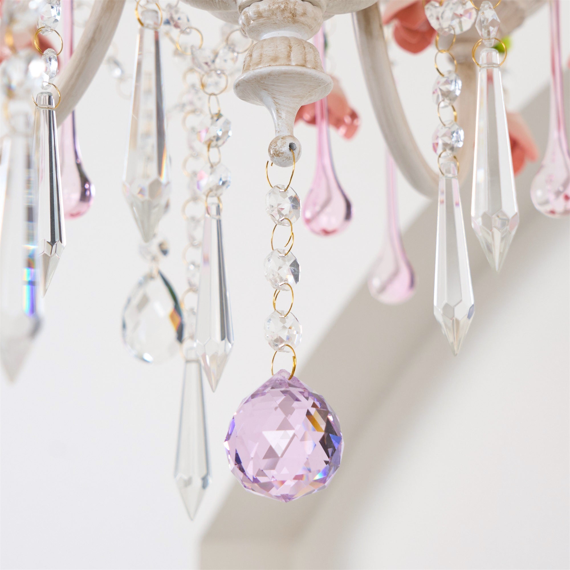 Cusoren Postmodern Luxury Rose Ceramic Chandelier - Letslighting