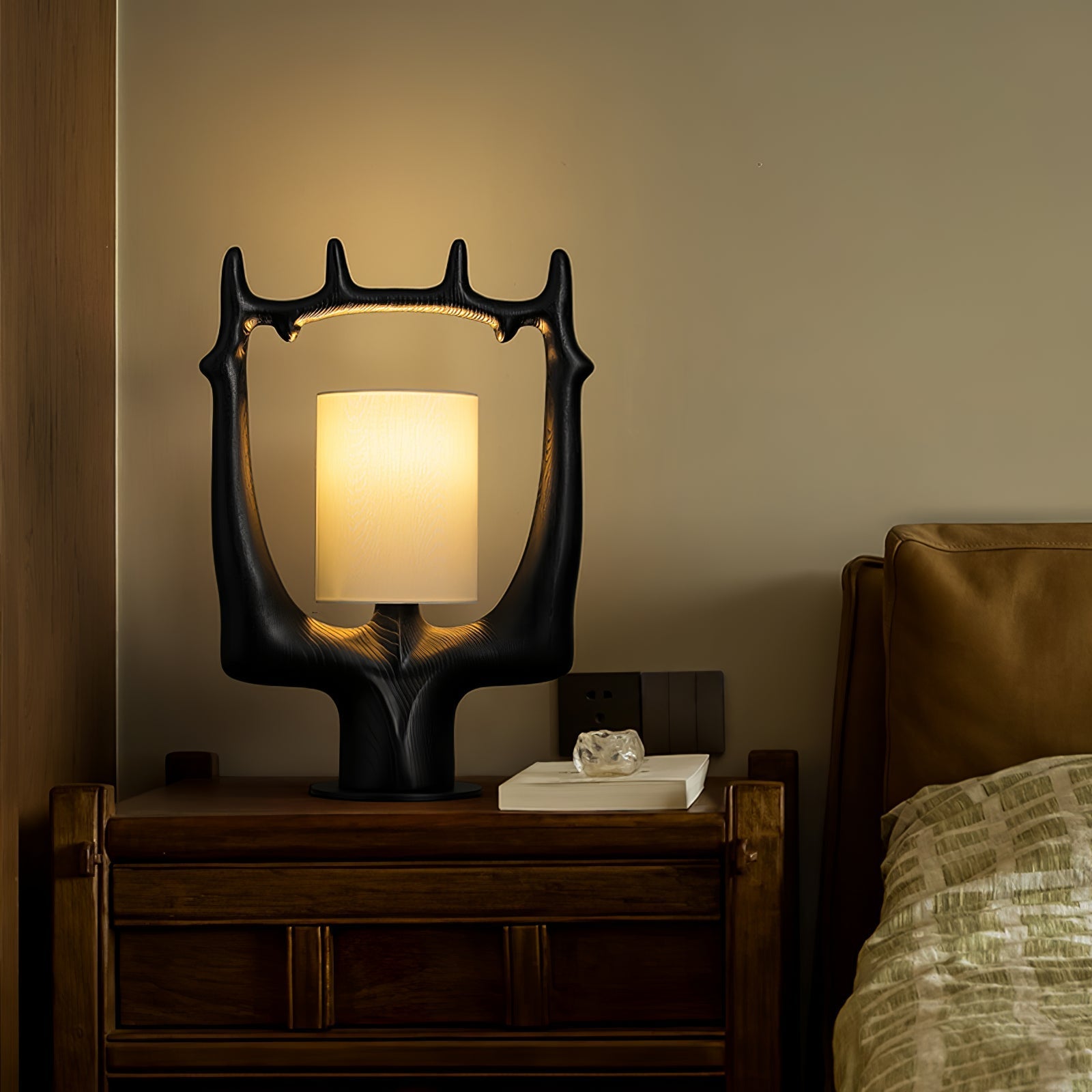Roise Nature Wood Table Lamp - Letslighting