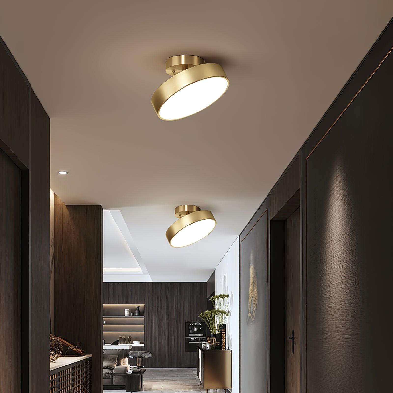 Cizorila Modern Minimalist Rotating Ceiling Lamp - Letslighting