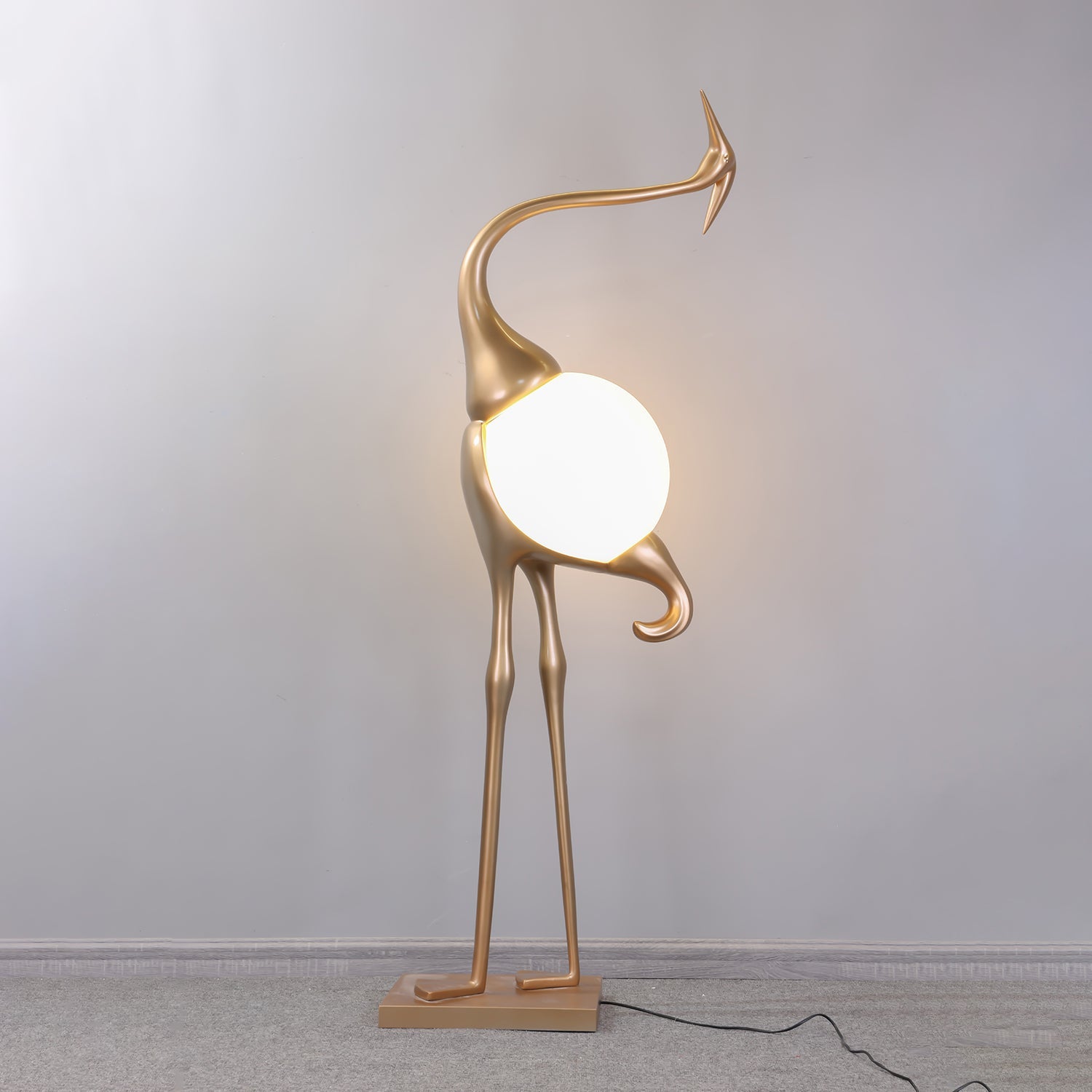 Uraearae Crane Shaped Wall Sconce - Letslighting